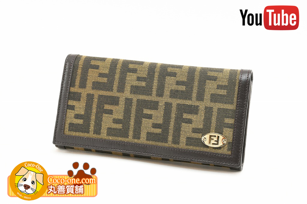 未使用品 フェンディ FENDI 長財布-